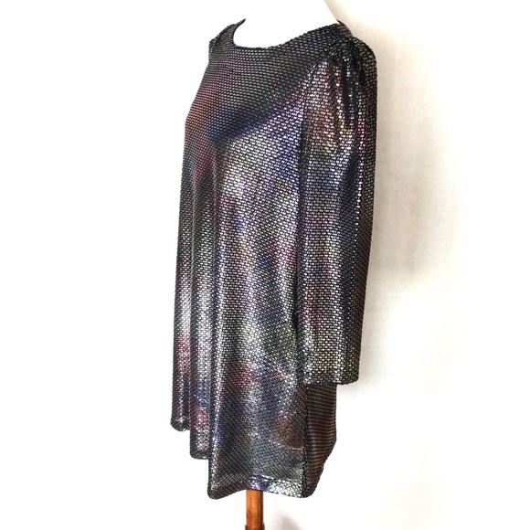 Free People Diamonds Are Forever Dress Metallic - Picture 3 of 8